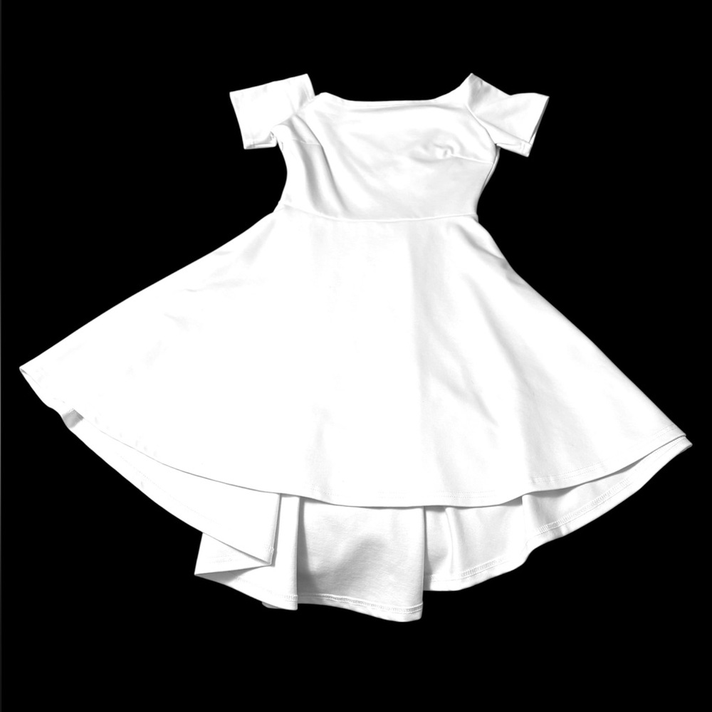 Sarin Matthew’s high-low white dress, women’s size small